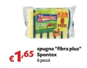 Pam Spontex Spugna Fibra Plus offerta
