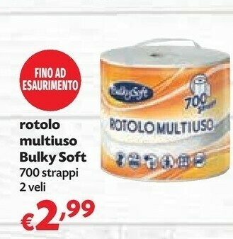 Pam Rotoli di carta offerta
