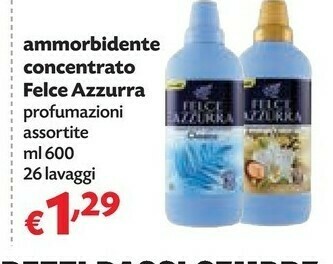 Pam Felce Azzurra Ammorbidente Concentrato offerta