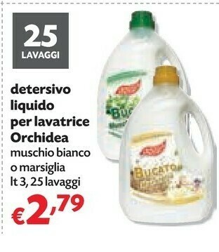 Pam Orchidea Detersivo Liquido Per Lavatrice offerta