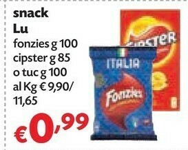 Pam Fonzies Snack offerta