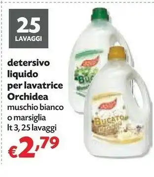 Pam Orchidea Detersivo Liquido Per Lavatrice offerta
