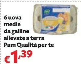 Pam Uova offerta