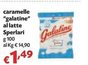 Pam Galatine Caramelle offerta