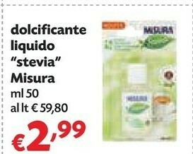 Pam Misura Dolcificanti offerta