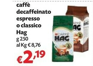 Pam Hag Caffè offerta