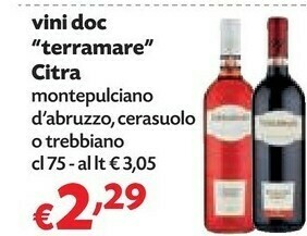 Pam Citra Montepulciano d'Abruzzo offerta