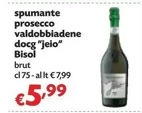 Pam Brut Prosecco offerta
