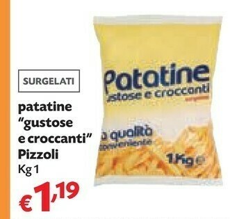 Pam Pizzoli Patatine Gustose E Croccanti offerta