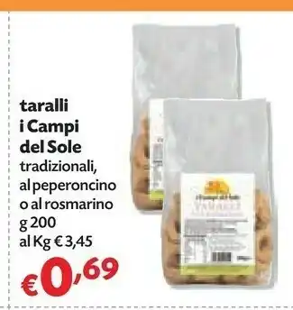 Pam I Campi Del Sole Taralli offerta