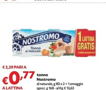 Pam Nostromo Tonno offerta