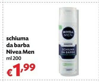 Pam Nivea Schiuma da barba offerta