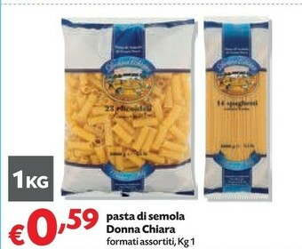 Pam Donna chiara Pasta di semola offerta