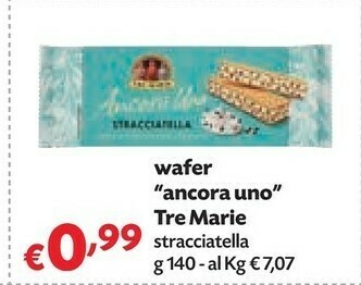 Pam Tre Marie Wafer Ancora Uno offerta