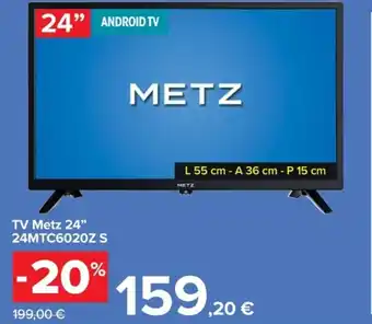 TV Metz 24" 24MTC602OZ S