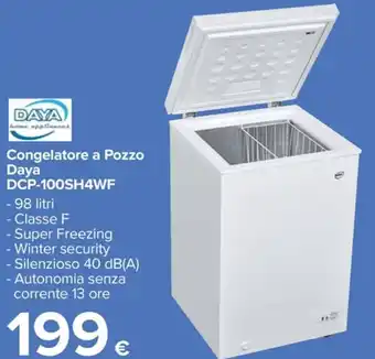 Congelatore a Pozzo Daya DCP-100SH4WF