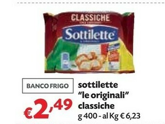 Pam Mondelez Sottilette Le Originali Classiche 400 G(ml) offerta