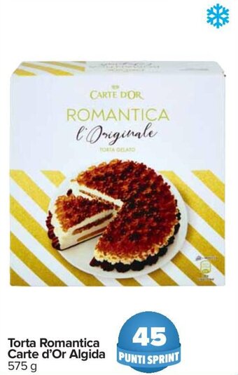 Carrefour Torta Romantica Carte d'Or Algida 575 g offerta