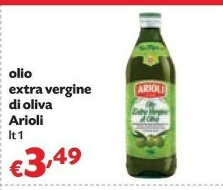 Pam Arioli Olio Extra Vergine Di Oliva 1000 G(ml) offerta