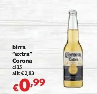 Panorama Birra Corona offerta