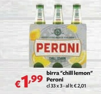 Panorama Peroni Birra offerta