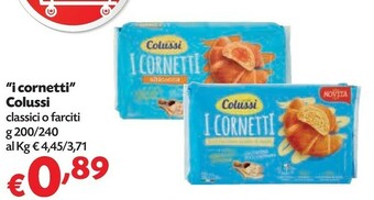 Pam Colussi I Cornetti Ciliegia 240 G(ml) offerta