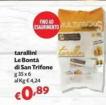 Panorama San trifone Taralli offerta