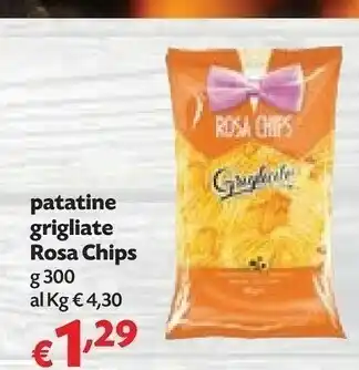Panorama Rosa chips Patatine fritte offerta