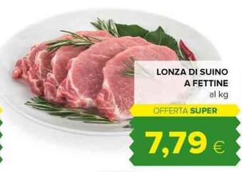 Tigre LONZA DI SUINO A FETTINE al kg offerta