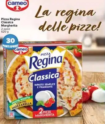 Carrefour cameo Pizza Regina Classica Margherita 2 pezzi 620 g offerta