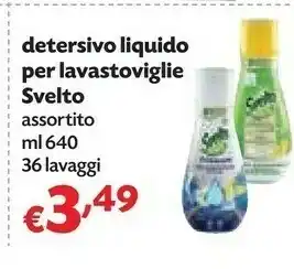 Panorama Svelto Detersivo lavastoviglie offerta