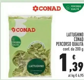 Conad Sapori Conad Lattughino Percorso Qualita offerta