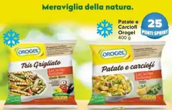 Carrefour Orogel Patate e Carciofi 400 g offerta