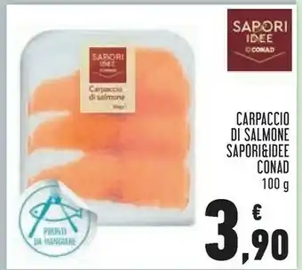 Conad Conad Carpaccio Di Salmone Sapori&idee offerta