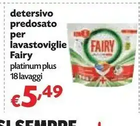 Panorama Fairy Detersivo lavastoviglie offerta