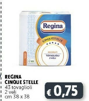 Deco Supermercati Regina Cinque Stelle offerta