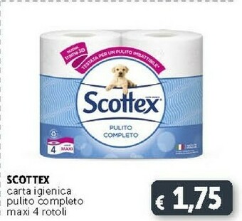 Deco Supermercati Scottex Carta Igienica Pulito Completo offerta