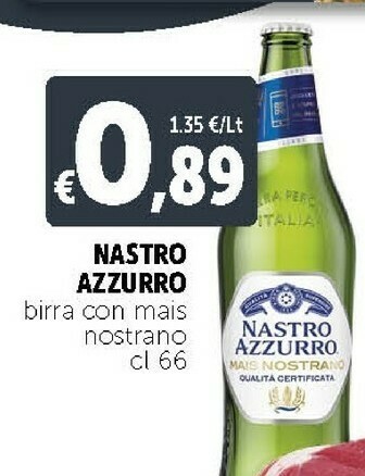 Deco Supermercati Nastro Azzurro Birra 660 G(ml) offerta