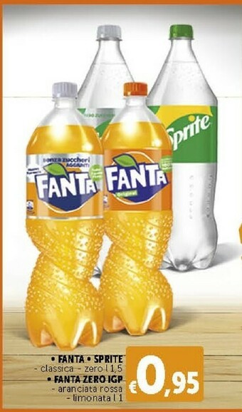 Deco Supermercati Fanta Zero 1500 G(ml) offerta