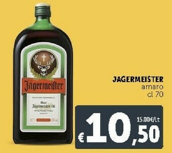 Deco Supermercati Jagermeister Amaro offerta