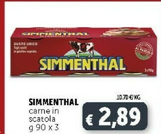 Deco Supermercati Simmenthal Carne In Scatola offerta