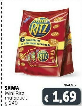 Deco Supermercati Saiwa Mini Ritz 240 G(ml) offerta