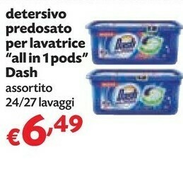 Pam Dash Detersivo lavatrice offerta