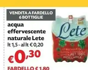 Panorama Lete Acqua offerta