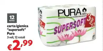 Panorama Pura Carta Igienica Supersoft offerta