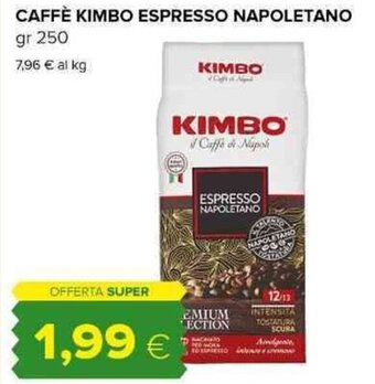 Tigre CAFFÈ KIMBO ESPRESSO NAPOLETANO gr 250 offerta