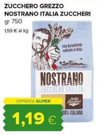 Tigre ZUCCHERO GREZZO NOSTRANO ITALIA ZUCCHERI gr 750 offerta