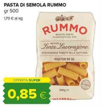 Tigre PASTA DI SEMOLA RUMMO gr 500 offerta
