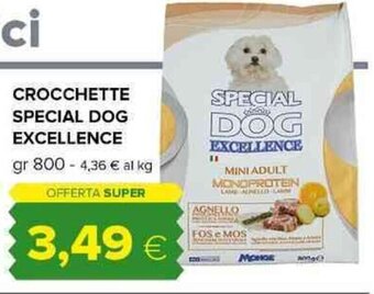 Tigre CROCCHETTE SPECIAL DOG EXCELLENCE gr 800 offerta