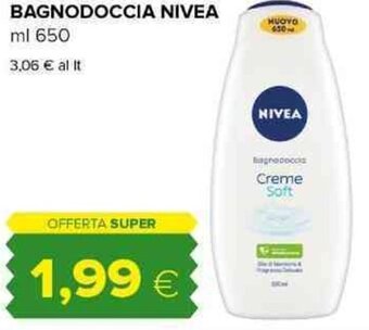 Tigre BAGNODOCCIA NIVEA ml 650 offerta